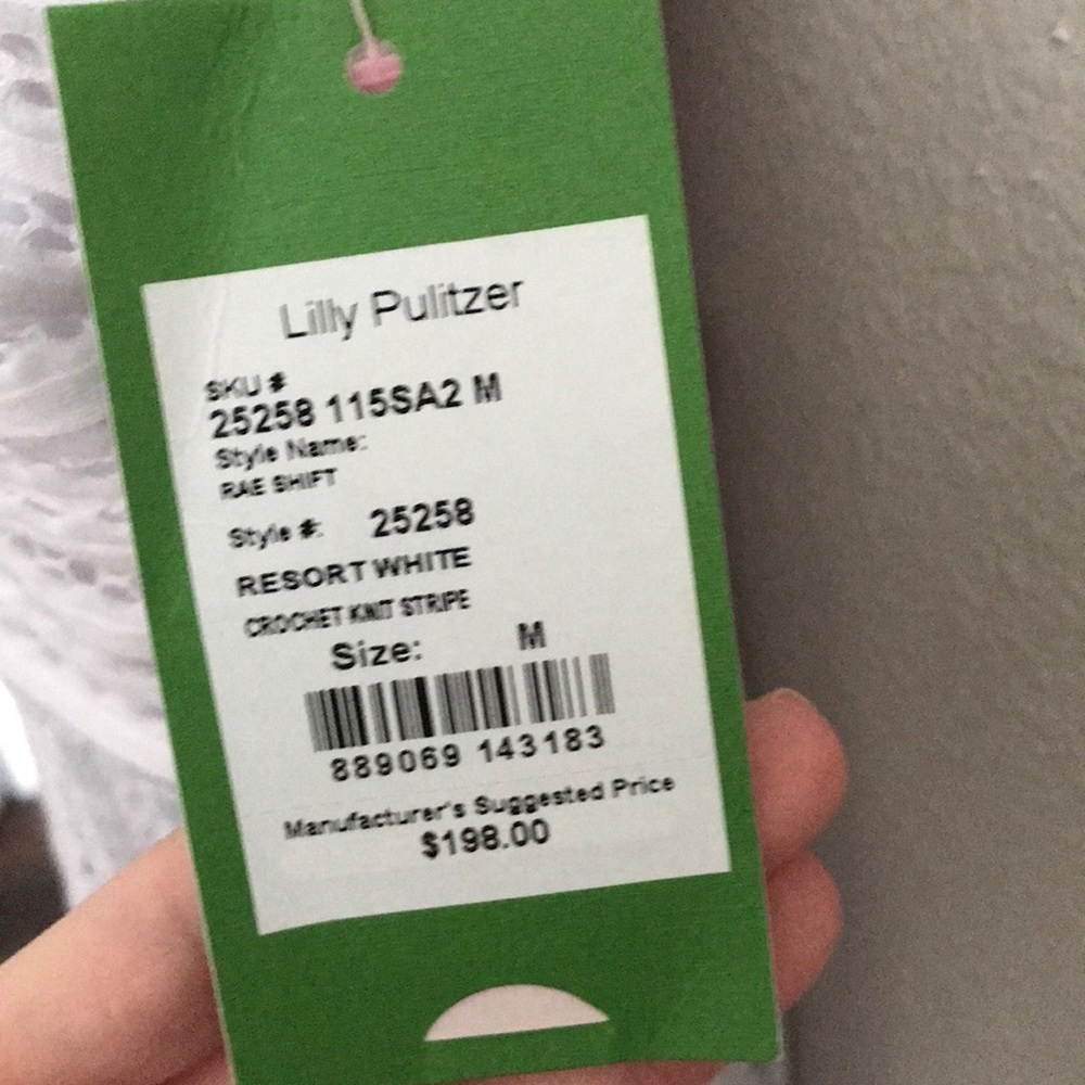 NWT Lilly Pulitzer Rae Shift in Resort White - Picture 5 of 6
